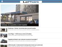 Tablet Screenshot of lepharedunkerquois.fr